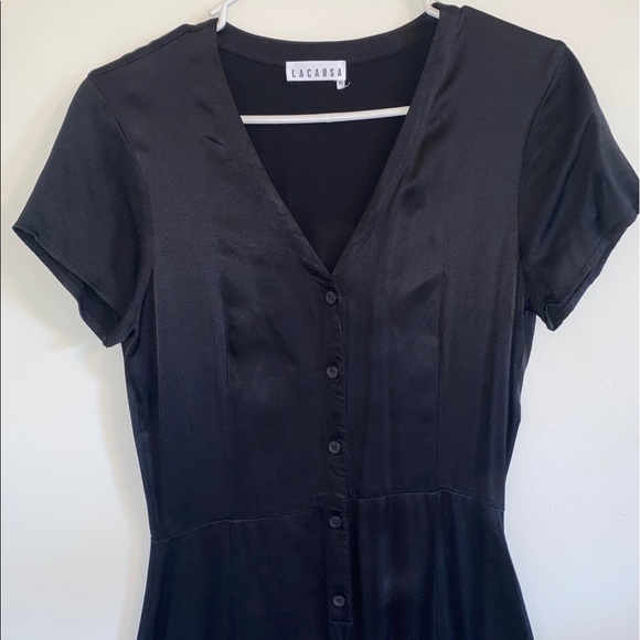 LACAUSA Black Jumpsuit - NWT - Picture 3 of 6